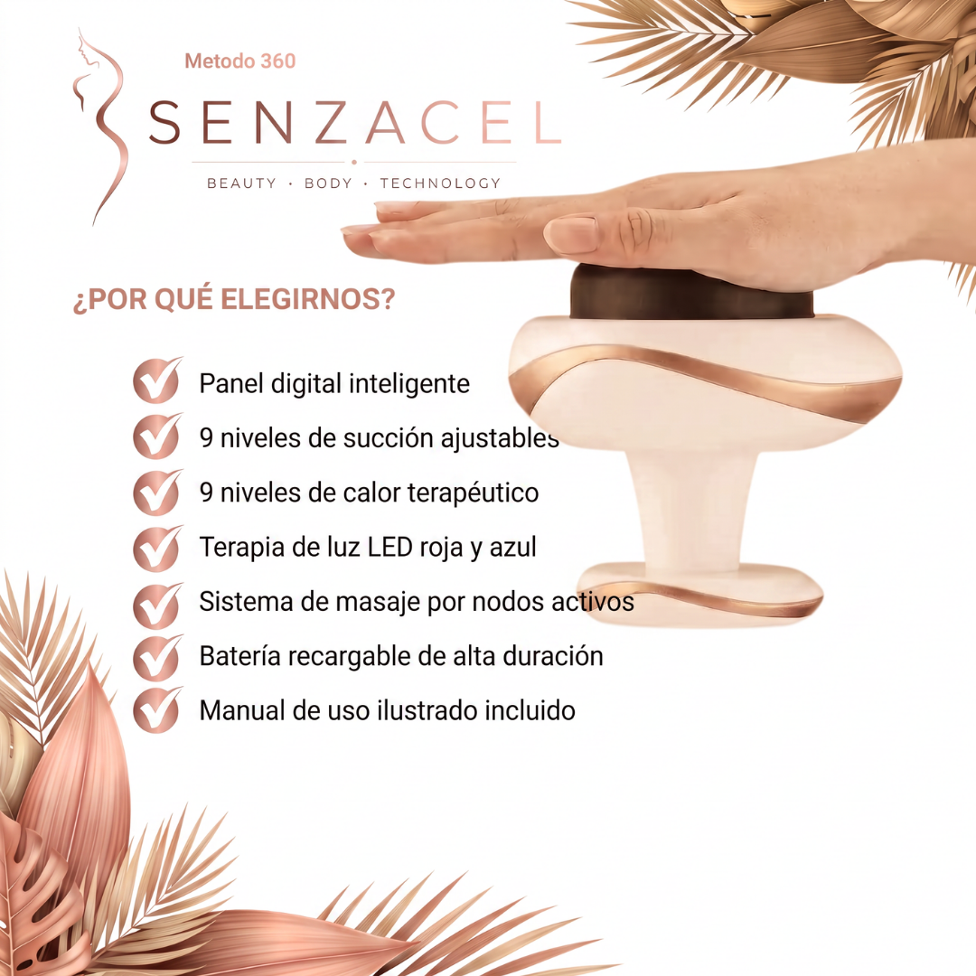 SENZACEL Dispositivo de Cuidado y Drenaje Corporal